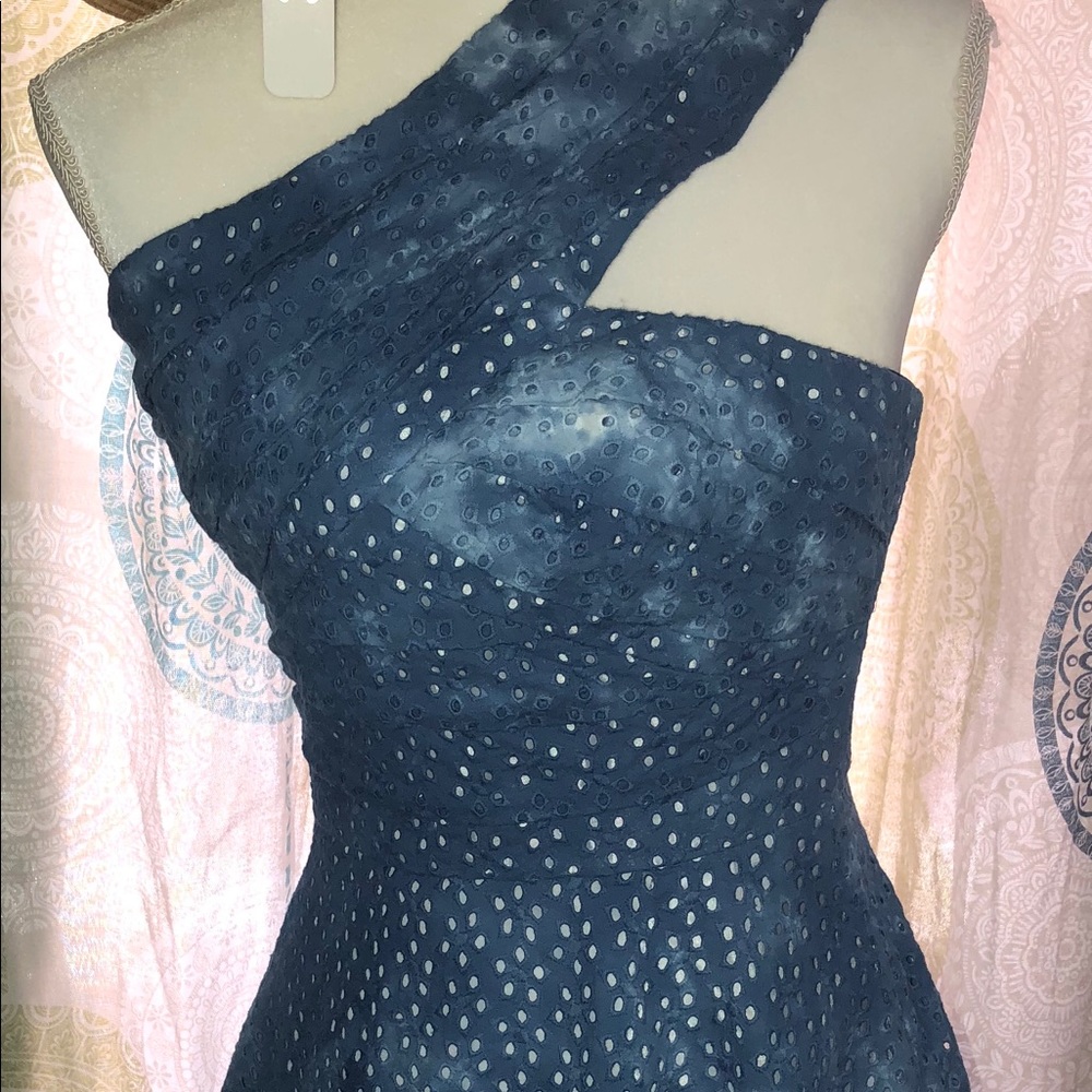 Repurposed gorgeous fully lined with pockets dress